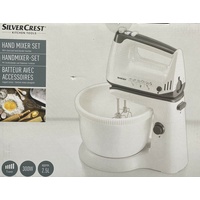 SilverCrest Handmixer Set Mixer Stabmixer 300 W 2,5 L 10 tlg Rührbesen Knethaken