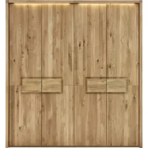 Home Affaire Kleiderschrank Ambroise 207 x 226 x 62 cm Braun