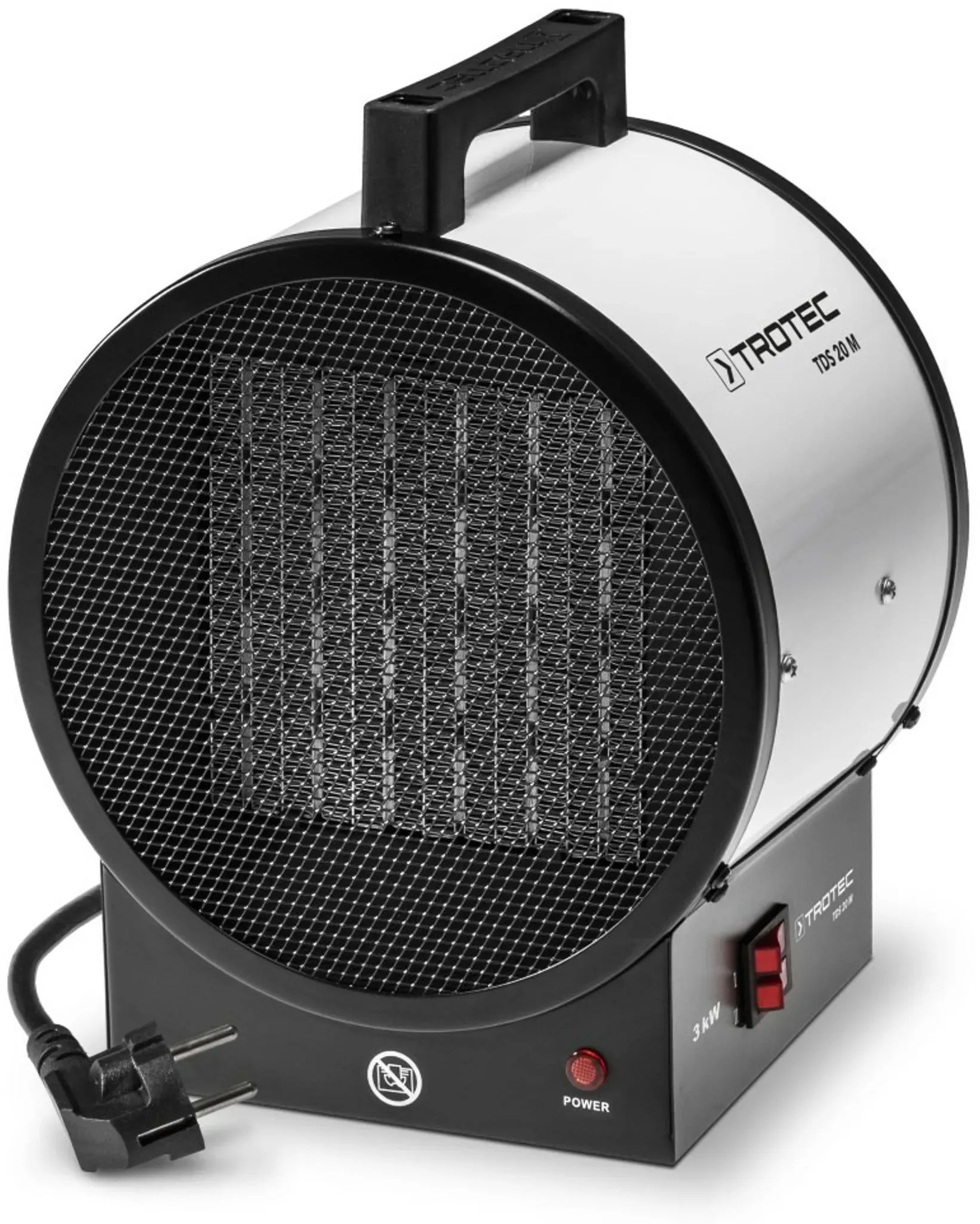 Trotec Keramische ventilatorkachel, 3 kW, tot 30 m2 – TDS 20 M