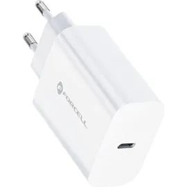 forcell Ladegerät mit USB Typ C - 3A 25W Anschluss