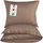 Carpe Sonno Uni Braun 155 x 220 cm + 80 x 80 cm
