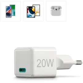 Hama Schnellladegerät »Super-Mini-Charger« 20 W, weiß