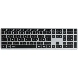 Satechi Slim X3 Bluetooth Tastatur kabellos grau,