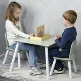 KESPER Kindertisch mit 2 Stühlen, - 3er Set