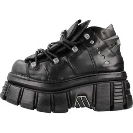 New Rock M.106-s29, Brogues, Schwarz (Negro 001), 36 EU