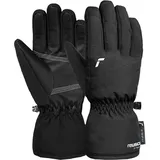 Reusch Wonder R-TEX XT Junior", Mädchen, Gr. 4,5, schwarz (schwarz, weiß), 93% Polyester, 7% Lederimitat, mehrfarbig, Handschuhe, mit wasserdichter, atmungsaktiver Funktion