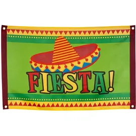 Boland Fahne Fiesta Größe 60 x 90 cm Mehrfarbig