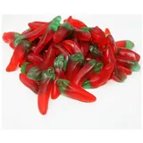 fruchtgummi-außergewöhnlich Fruchtgummi Hot Chili Peppers Schoten fruchtig süß Größe L 175g
