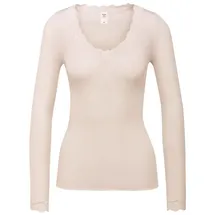 CALIDA Richesse Lace Langarmshirt Weiß XS
