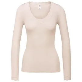 CALIDA Richesse Lace Langarmshirt Weiß XS