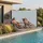 Tectake Seitenmarkise 300 x 180 cm grau Polyester