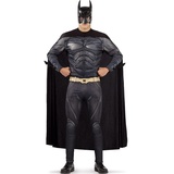 Funidelia | Batman Kostüm für Herren The Dark Knight, Superhelden, DC Comics, Fledermausmann - Kostüm für Erwachsene & Verkleidung für Partys, Karneval & Halloween - Größe XS - Schwarz