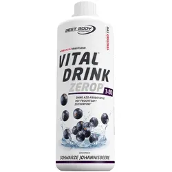 Best Body Nutrition - Vital Drink Zerop - 1000ml Geschmacksrichtung Himbeere