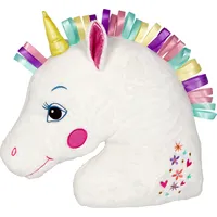 Die Spiegelburg Einhorn-Kissen mit Satinbandmähne 40 x 40 cm Mehrfarbig