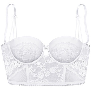 LASCANA Corsage Damen weiß Gr.75 Cup C
