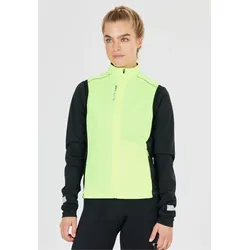Funktionsweste ELITE LAB "Shell X2 Elite", Damen, Gr. 38, gelb (neongelb), 100% Polyester, sportlich, Westen, mit reflektierendem Einsatz