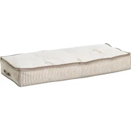 Zeller Aufbewahrungstasche Stripes 46 x 15 x 104 cm 2-tlg. Beige