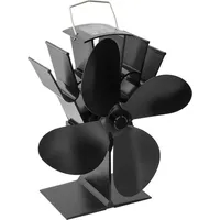 Midgard Ofenventilator Kaminventilator für Kaminöfen, Wärmebetriebener Ventilator, Kaminlüfter funktioniert