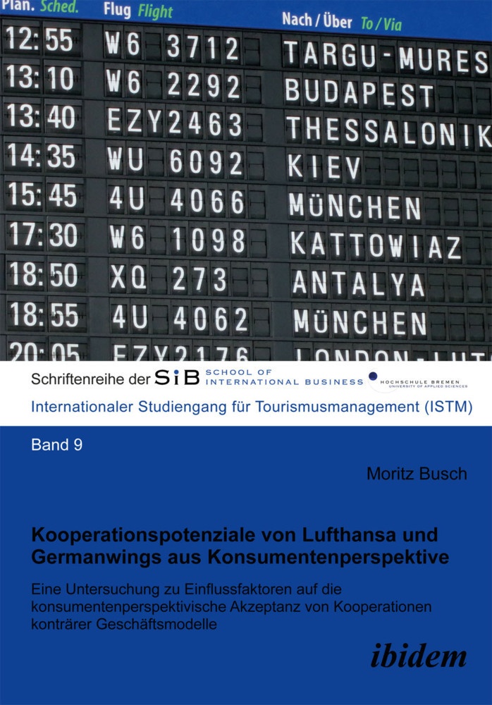 Kooperationspotenziale Von Lufthansa Und Germanwings Aus Konsumentenperspektive - Moritz Busch  Kartoniert (TB)