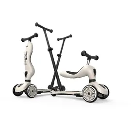 Scoot & Ride Scoot and Ride Highwaykick 1 Push Go – Rutscherfahrzeug, Farbe: ash