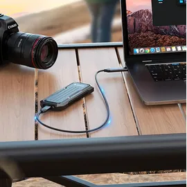 ORICO OXS2C3-G2 M.2 NVMe SATA Ssd USB-C 3.2 Tactical Verstärkter Taktischer Laufwerksschacht – Grau