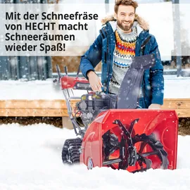 Hecht Schneefräse Benzin 9666