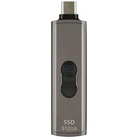 Transcend ESD330C 512 GB USB-C 10 Gbit/s Grau-Braun TS512GESD330C