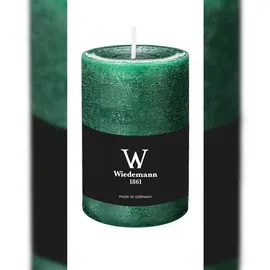 Wiedemann Kerzen Durchgefärbte Stumpen Kerze 10 cm grün