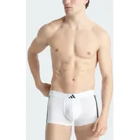 adidas Trunk Active Flex Cotton 3 Stripes in black/white / Pant Herren - 2er Pack