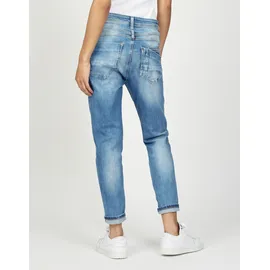 Gang 94AMELIE Cropped Azure Blue Destroy - 25 - 25W