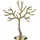 Mica decorations Baum Dekoration Aluminium 27 x 11,5 x 32 cm gold