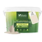 Veluxis Wandfarbe Veluxis® Wandfarbe Universal, Deckkraft-Klasse 1, Streifenfrei, tropfarm & VOC-frei beige