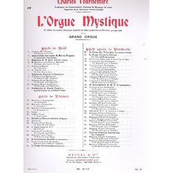 L\'orgue mystique vol.17 paques, Fachbücher
