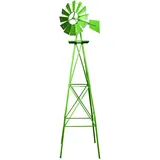 Wiltec Windrad 245 cm Grün
