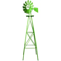 Wiltec Windrad 245 cm Grün