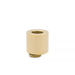 EK Water Blocks 3831109849934, Anpassung, Messing, Gold, 1/4", 21 mm