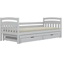 OEM Kinderbett Tosia 90 x 190 cm Kiefer massiv weiß