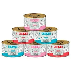 Grau Kitten Multipack - Sparpaket: x 200 g (3 Sorten)