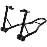 Costway Motorrad-Hauptständer Stahl 23cm-32cm schwarz