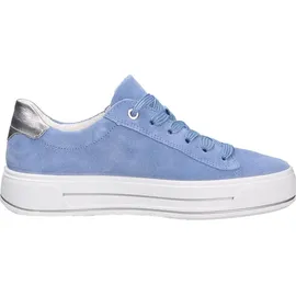 ARA Damen Schnürschuhe, blau(azzurosilber (28)), Gr. 6 UK