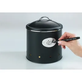 Wenko Aufbewahrungsdose rund schwarz 1 l