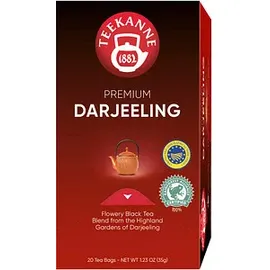 Teekanne Premium Finest Darjeeling Schwarzer Tee 20x1,75 g