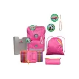 DerDieDas ErgoFlex Easy Exklusiv Neon Schulranzenset 5-teilig Pink Planet