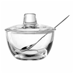 montana-Glas Vorratsglas Geleedose :prepare, 180 ml, Glas, Edelstahl weiß