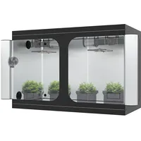 TH Deluxe D600 Grow Zelt Growzelt Box 300x150x200 cm ohne Sichtfenster