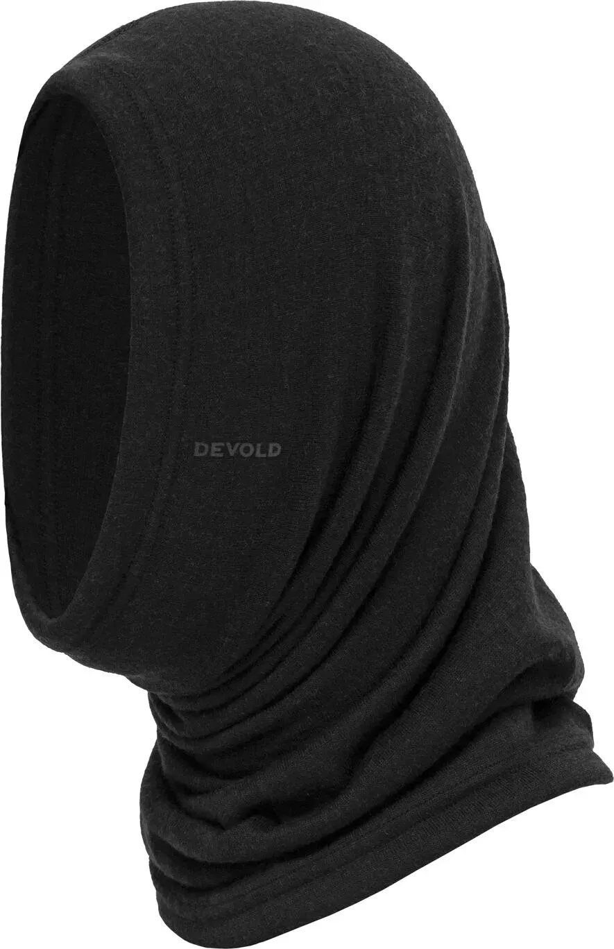 Devold Egga Grid Merino Headover caviar (960A) O/S