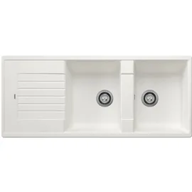 Blanco Zia 8 S links Silgranit weiß Handbetätigung 1160 x 500 mm