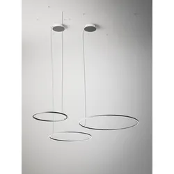 Design LED Hängeleuchte U-light Axo Light - 90 cm, Anthrazitgrau