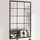 vidaXL Wandspiegel 40 x 80 cm Schwarz