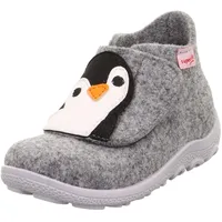 Superfit Happy Octi Hausschuh, Grau Schwarz 2000, 24 EU